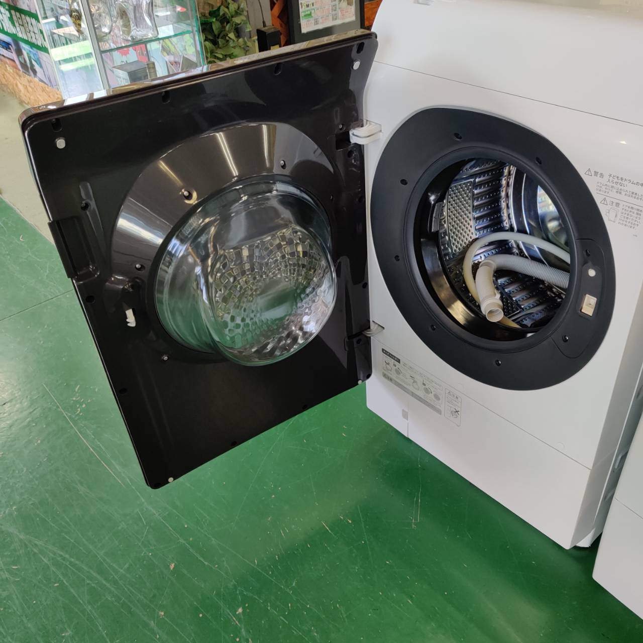 SHARP シャープ 2020年製 11kgドラム式洗濯乾燥機 ES-G112-TL 動作確認 