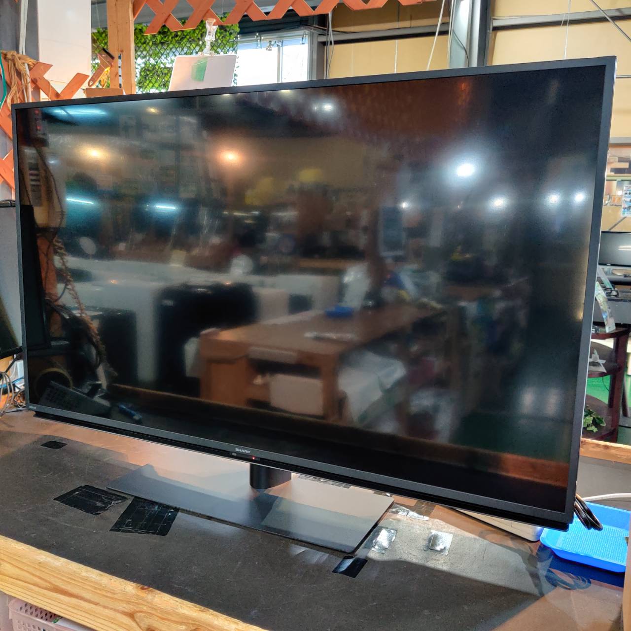 SHARP 50V型 22年製 4K液晶テレビ 4T-C50CH1 4Kダブルチューナー が 
