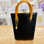 銀座マリー クロコ型押し｜ハンドバッグ 買取致しました｜愛品館千葉店