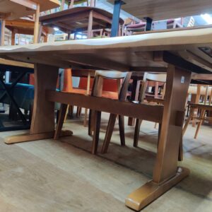 イバタインテリア-一枚板風ダイニング5点セット-KELLY-リユース-柏-愛品倶楽部