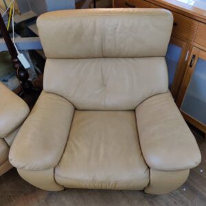 カリモク家具-karimoku-本革ソファ3点セット-3Pソファ-1Pソファ-オットマン-ZT73シリーズ-リユース-柏-愛品倶楽部