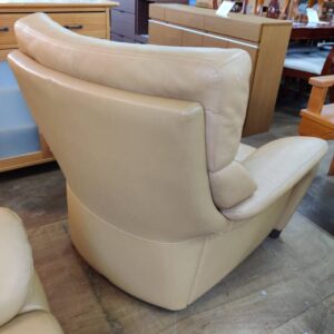 カリモク家具-karimoku-本革ソファ3点セット-3Pソファ-1Pソファ-オットマン-ZT73シリーズ-リユース-柏-愛品倶楽部