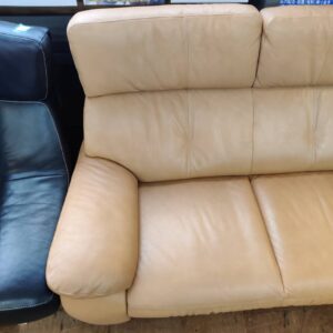 カリモク家具-karimoku-本革ソファ3点セット-3Pソファ-1Pソファ-オットマン-ZT73シリーズ-リユース-柏-愛品倶楽部