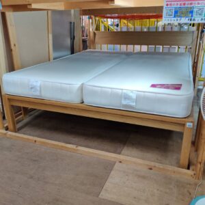 無印良品-クイーンベッド-リユース-柏-愛品倶楽部