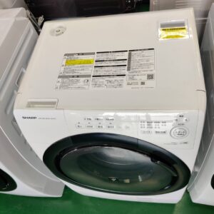 シャープ-ドラム式洗濯乾燥機-ES-S7H-WL-リユース-柏-愛品倶楽部