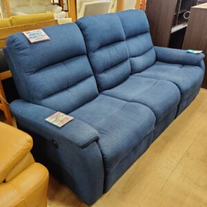 ニトリ-NITORI-布張り電動リクライニングソファ-3人掛け-中央収納テーブル付き-ビリーバ3-リユース-柏-愛品倶楽部