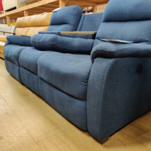 ニトリ-NITORI-布張り電動リクライニングソファ-3人掛け-中央収納テーブル付き-ビリーバ3-リユース-柏-愛品倶楽部