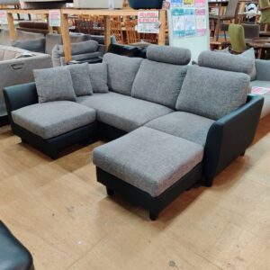 ロウヤ-LOWYA-カウチソファ-組替え自由なファブリックソファ-リユース-柏-愛品倶楽部