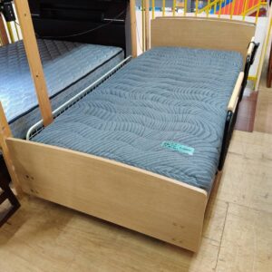 ニトリ-電動シングルベッド（3モーター式）-フレーム：ライズ3-3M-C-LBR-マットレス：Nスリープ-EL1（EaselLuxury1）-リユース-柏-愛品倶楽部