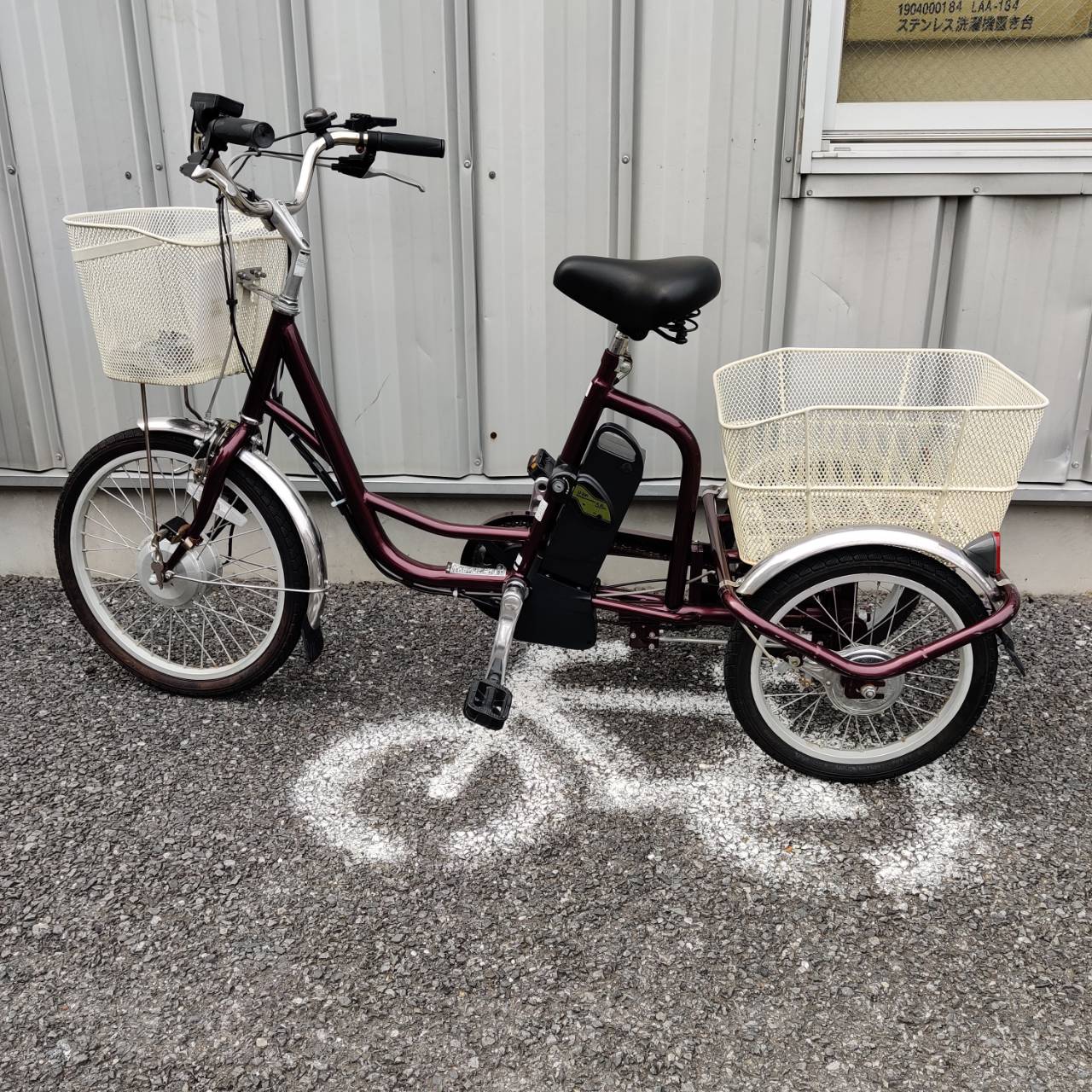 ミムゴ(MIMUGO) 電動アシスト三輪自転車 アシらくチャーリーが入荷 