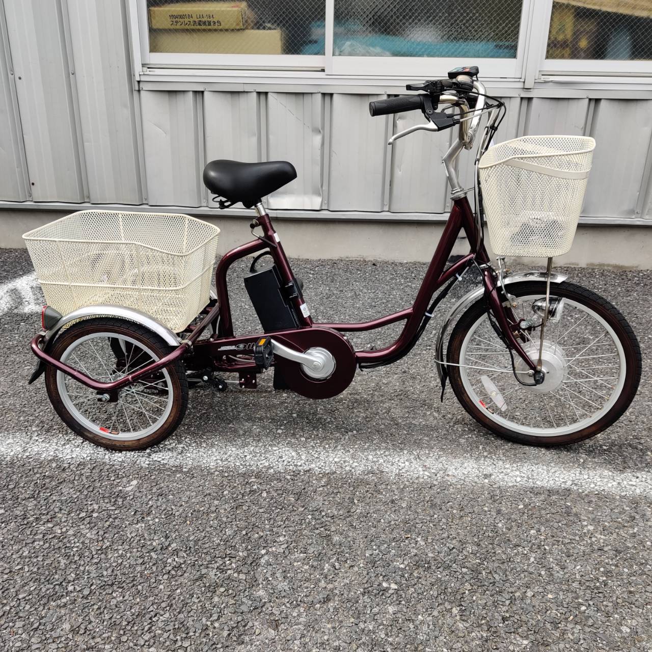 ミムゴ(MIMUGO) 電動アシスト三輪自転車 アシらくチャーリーが入荷 