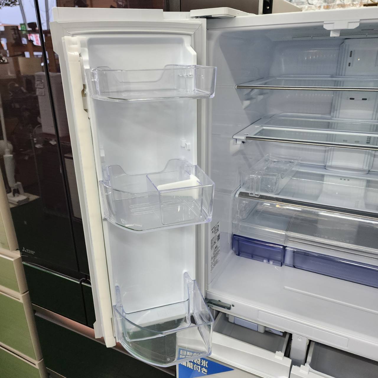三菱電機 MITSUBISHI 470L 6ドア 24年製 冷蔵庫 MR-WXD47LK-W が入荷 