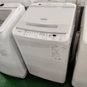 日立 HITACHI 8.0kg 24年製 全自動洗濯機 BW-V80J が入荷 