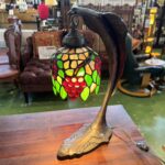 ステンドグラス　DANSHAKU｜ステンドグラス イーグルグースランプ　買取致しました｜愛品館八千代店