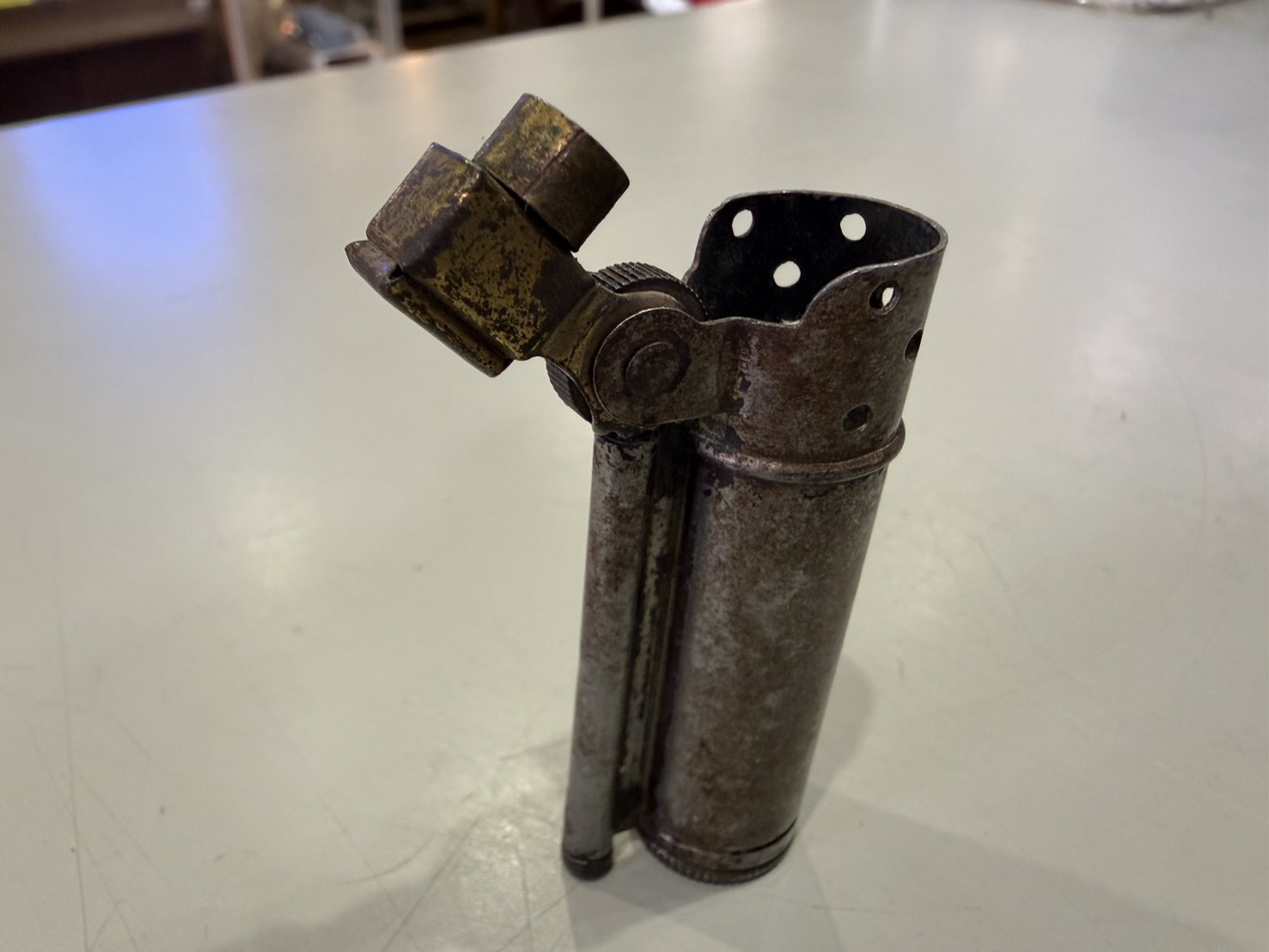 1940年代 WW2期 US製 Alfred Dunhill Service Lighter PAT.PEND 実働 