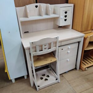 ITOKI（イトーキ）-学習机-イス-袖机付セット-カモミール（NGR-F型）-リユース-柏-愛品倶楽部