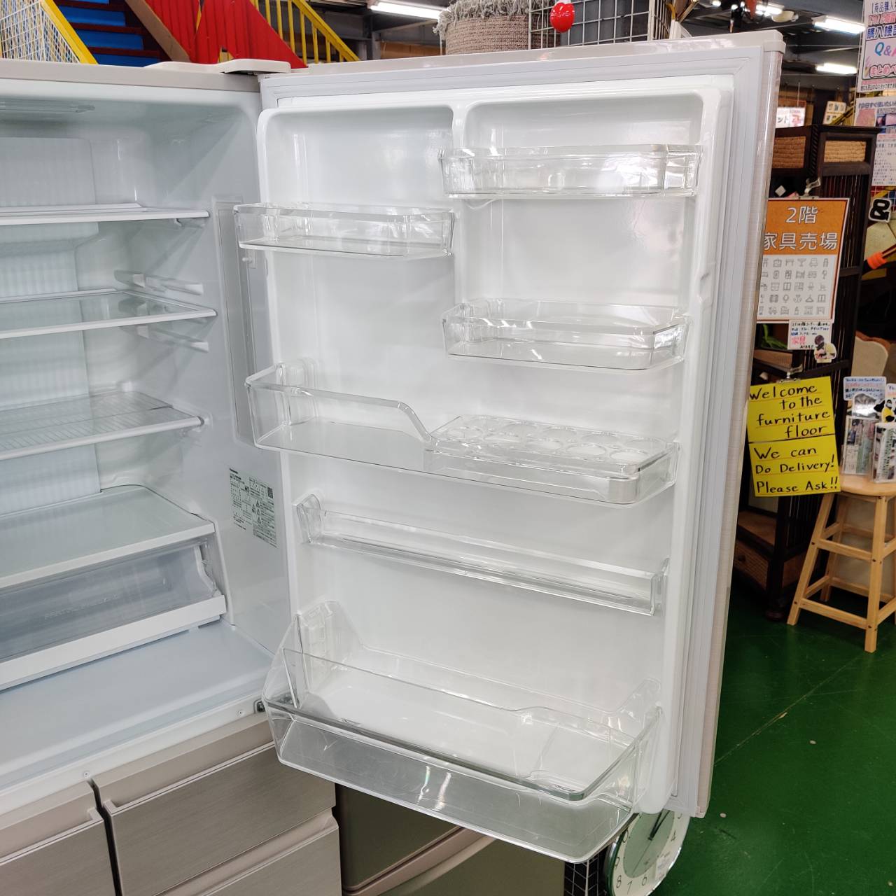 Panasonic 406L 5ドア 23年製 冷蔵庫 NR-E419EX が入荷！｜微凍結 