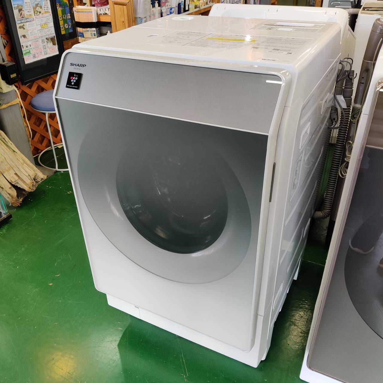 SHARP シャープ 11.0kg 25年製 ドラム式洗濯乾燥機 ES-G11C-SL が SHARP シャープ 11.0kg 25年製 ドラム式洗濯乾燥機 ES-G11C-SL が