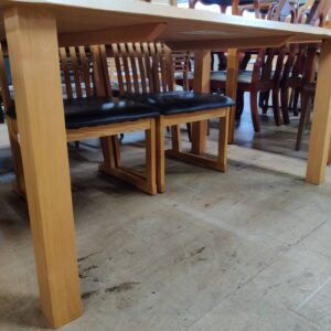 シギヤマ家具工業（チェア-ベンチ：メーカー不明）-ダイニング4点セット-つどい-150T-リユース-柏-愛品倶楽部