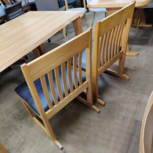 シギヤマ家具工業（チェア-ベンチ：メーカー不明）-ダイニング4点セット-つどい-150T-リユース-柏-愛品倶楽部