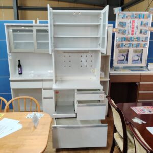 ユーアイ-Yuai-2枚扉キッチンボード-ルッツ-K-800HOP-リユース-柏-愛品倶楽部