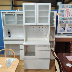 ユーアイ-Yuai-2枚扉キッチンボード-ルッツ-K-800HOP-リユース-柏-愛品倶楽部