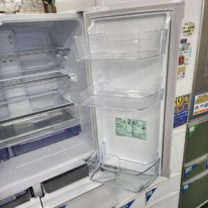 三菱電機-（MITSUBISHI）-6ドア冷凍冷蔵庫-MR-WXD47LK-W-リユース-柏-愛品倶楽部