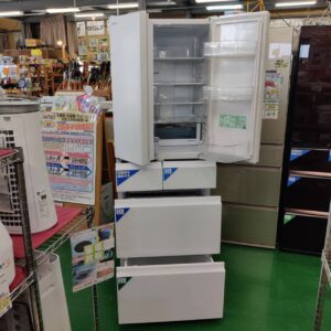 日立-HITACHI-6ドア冷凍冷蔵庫-R-HW54S-W-リユース-柏-愛品倶楽部