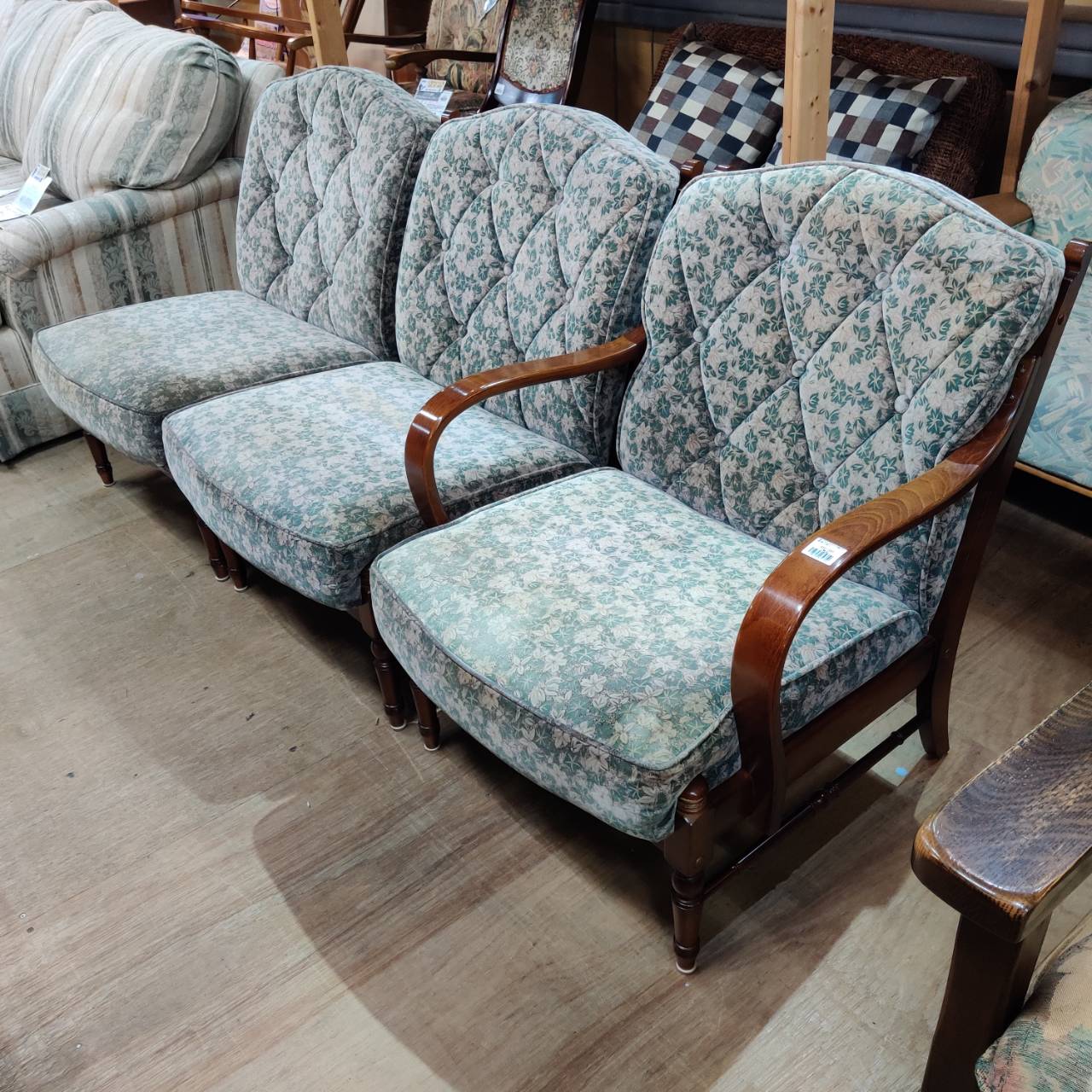 カリモク(karimoku) 1人掛けソファ3点セット WC71シリーズが入荷 