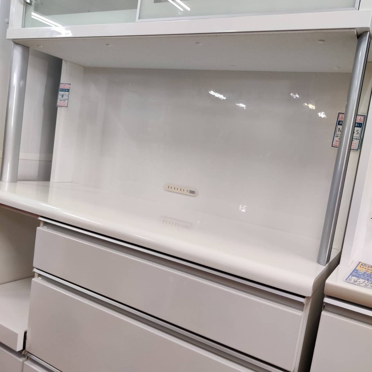 シギヤマ家具工業 2枚スライド扉キッチンボードが入荷！｜モイス加工 
