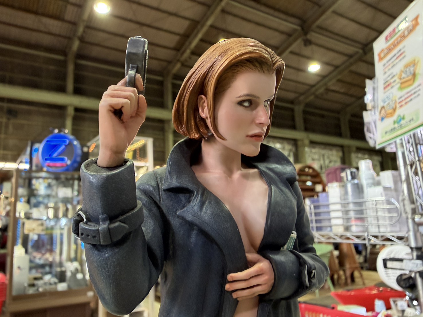 Xファイル ダナ・スカリー捜査官 1/6 ガレージキット塗装済み完成品 