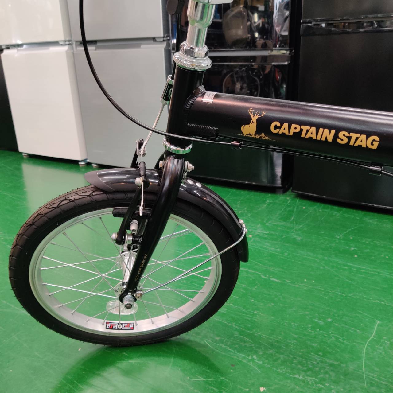 愛品館市原店】CAPTAIN STAG(キャプテンスタッグ) 16インチ折りたたみ 