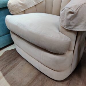 ETHAN-ALLEN（イーセンアーレン）-ファブリック回転式シェルバックチェア-474259-09-リユース-柏-愛品倶楽部