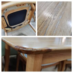 IDC大塚家具-ダイニング5点セット-シネマ-リユース-柏-愛品倶楽部