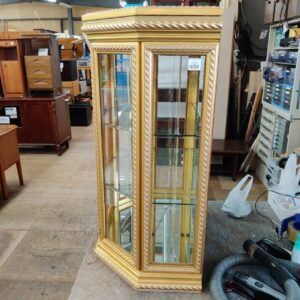 ITALIA-CORNICI-イタリア-コルニチ-ガラスキャビネット-ゴールド-di-Caccaviello-Antonino-リユース-柏-愛品倶楽部