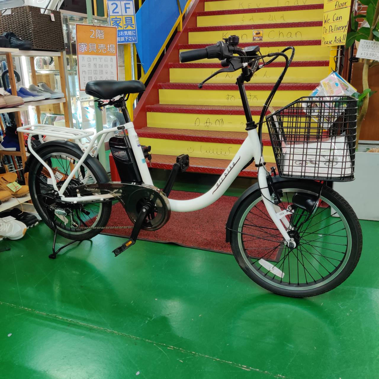 サンタサン Santasan 電動アシスト自転車 Airbike が入荷 パナソニック製セル搭載 柏店