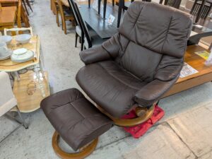 エコーネス ストレスレスチェア レノ　中古　家具　買取　販売　江戸川区　リサイクルショップ