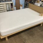 無印良品のダブルベッド 超高密度ポケットコイルマットレスSETが入荷！｜オーク材突板 スノコ仕様｜愛品倶楽部 柏店