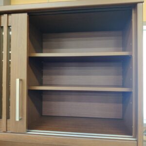ニトリ-NITORI-2枚スライド扉キッチンボード-ビゼン-120KB-リユース-柏-愛品倶楽部