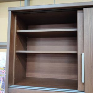 ニトリ-NITORI-2枚スライド扉キッチンボード-ビゼン-120KB-リユース-柏-愛品倶楽部