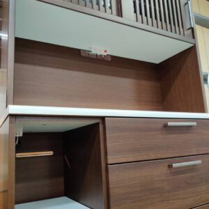 ニトリ-NITORI-2枚スライド扉キッチンボード-ビゼン-120KB-リユース-柏-愛品倶楽部