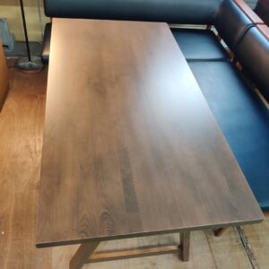 ニトリ（NITORI）-ダイニングテーブル＆ダイニングカウチ-ベンチ-3点セット-アストル-Nコレクション-T-06A-150-MBR-リユース-柏-愛品倶楽部