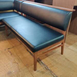 ニトリ（NITORI）-ダイニングテーブル＆ダイニングカウチ-ベンチ-3点セット-アストル-Nコレクション-T-06A-150-MBR-リユース-柏-愛品倶楽部