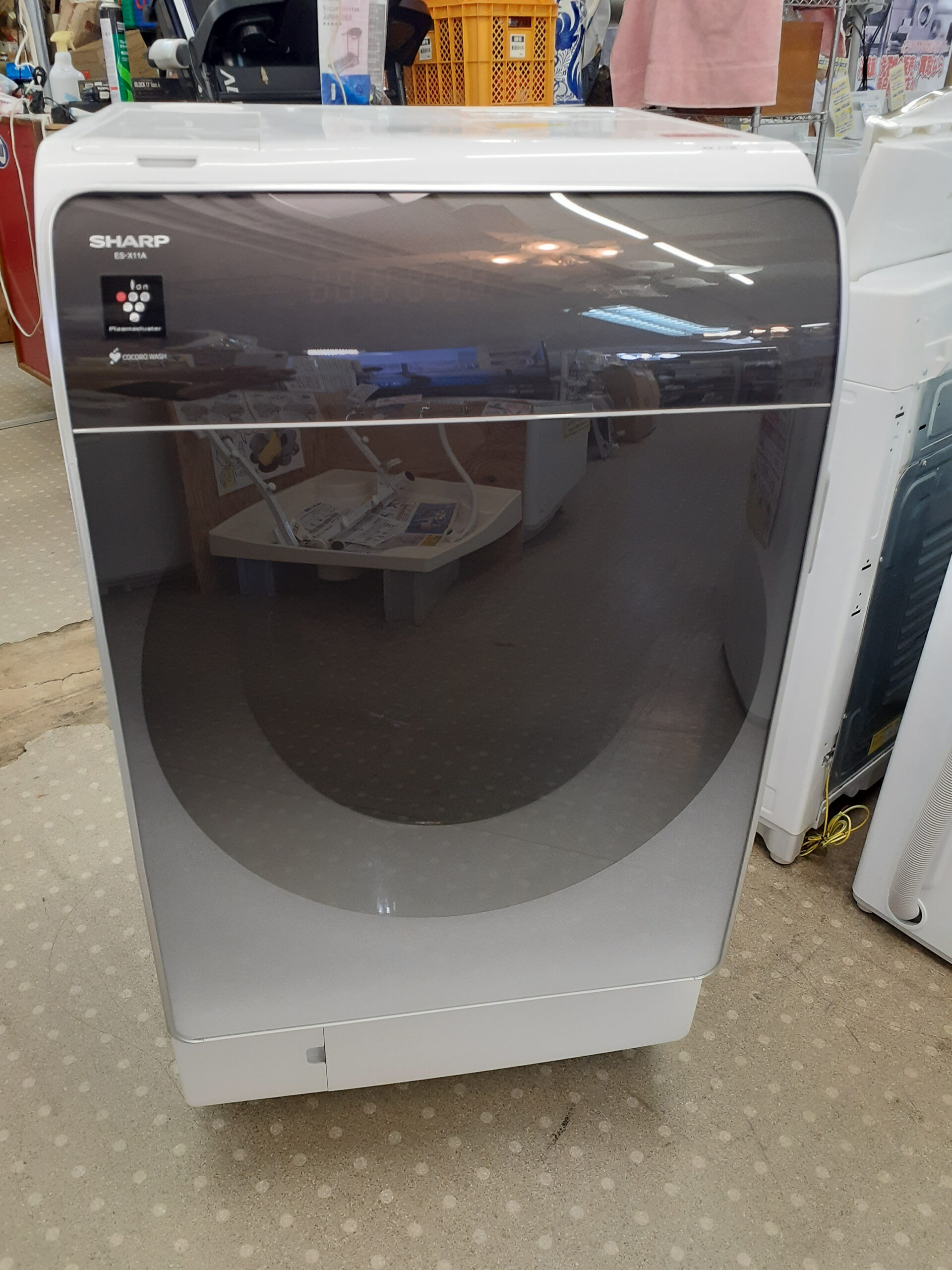 シャープ｜ES-X11A-SL｜11.0kgドラム式洗濯乾燥機｜入荷 千葉市 愛品館 