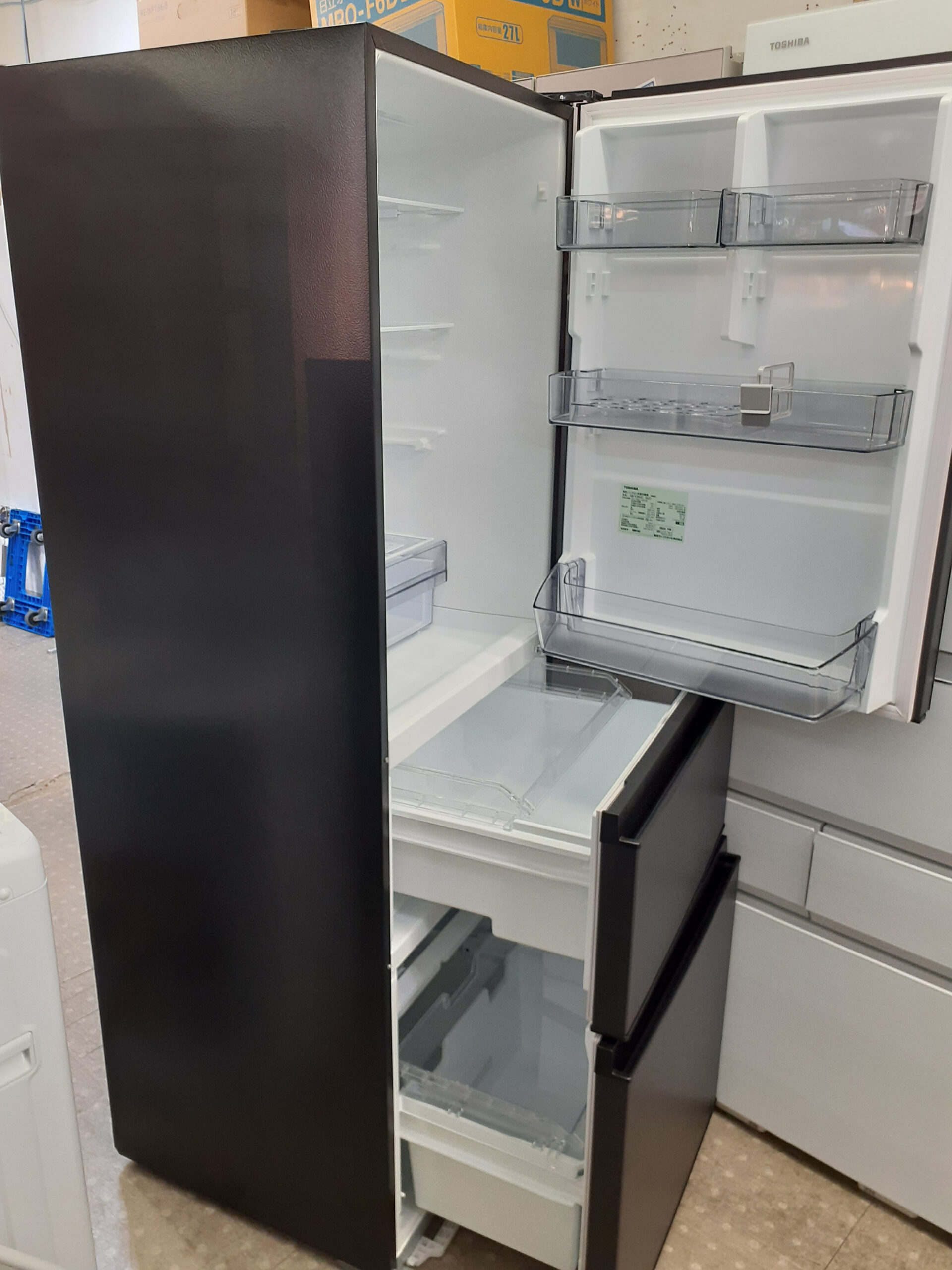 中古]｜東芝｜GR-V36SC（KZ）｜356L冷凍冷蔵庫｜入荷 千葉市