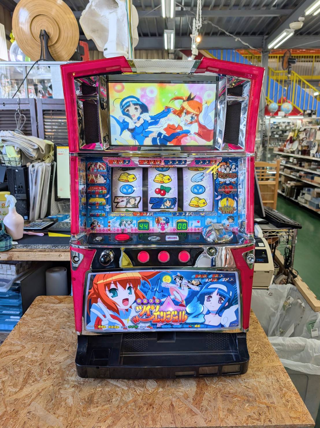 サミー 押快盗天使ツインエンジェル2 スロット実機を買取いたしました