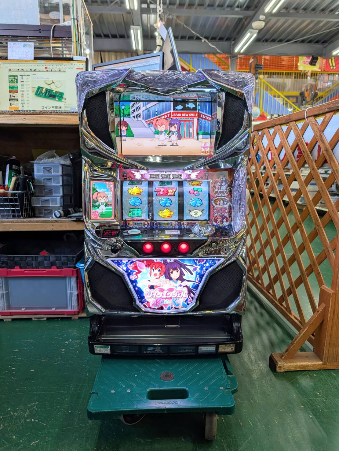 S ツインエンジェルパーティ　実機 サミー ツインエンジェルBREAK スロット実機を買取いたしました