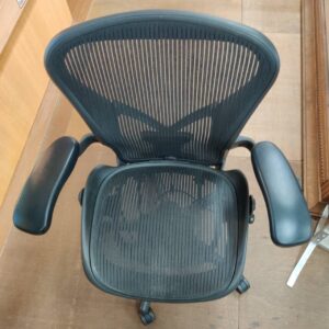 Herman-Miller（ハーマンミラー）-アーロンチェア-ポスチャーフィット-フル装備-AE113AWB-（サイズ：B）-リユース-柏-愛品倶楽部
