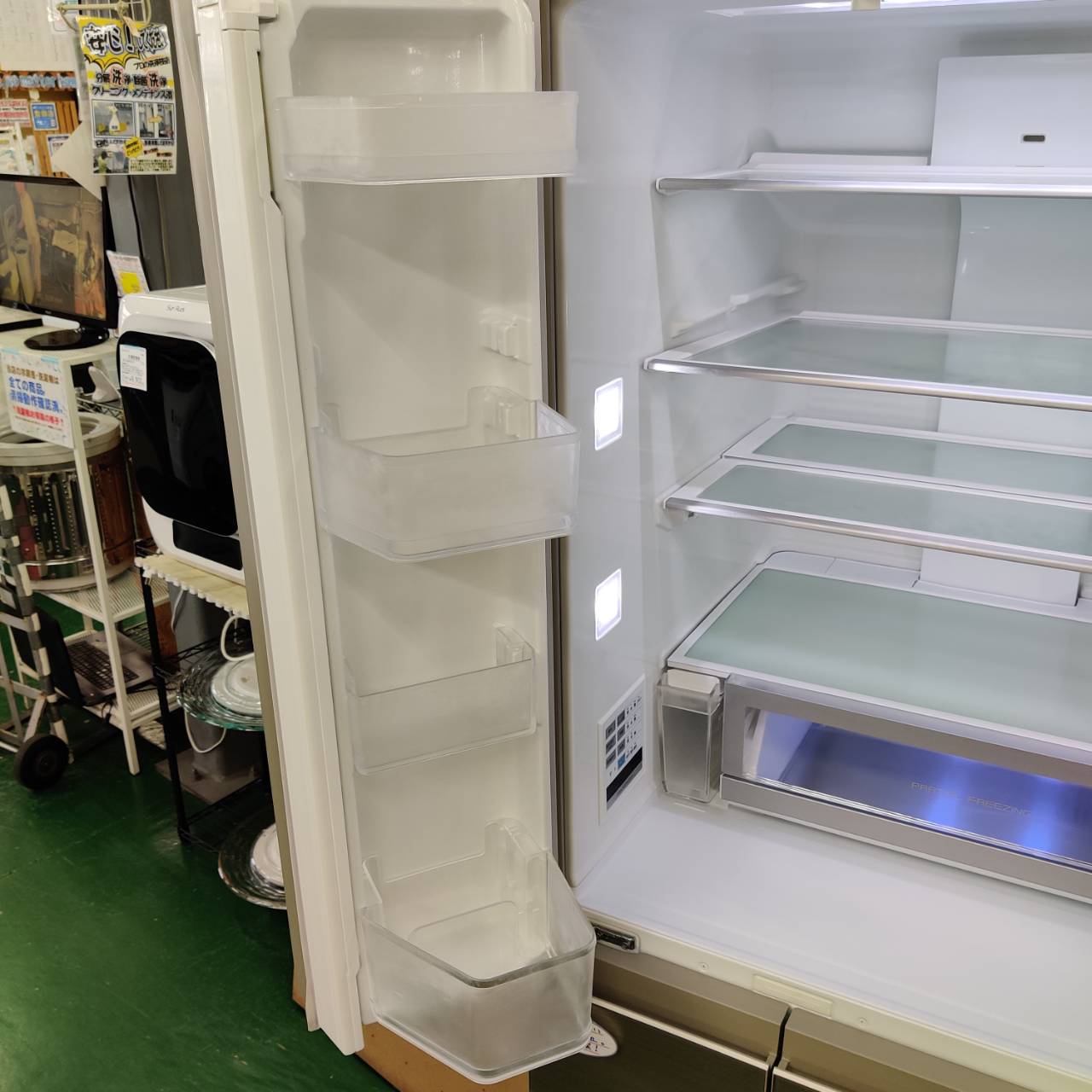 Panasonic 500L 20年製 6ドア冷蔵庫 NR-F506HPX が入荷！｜微凍結 