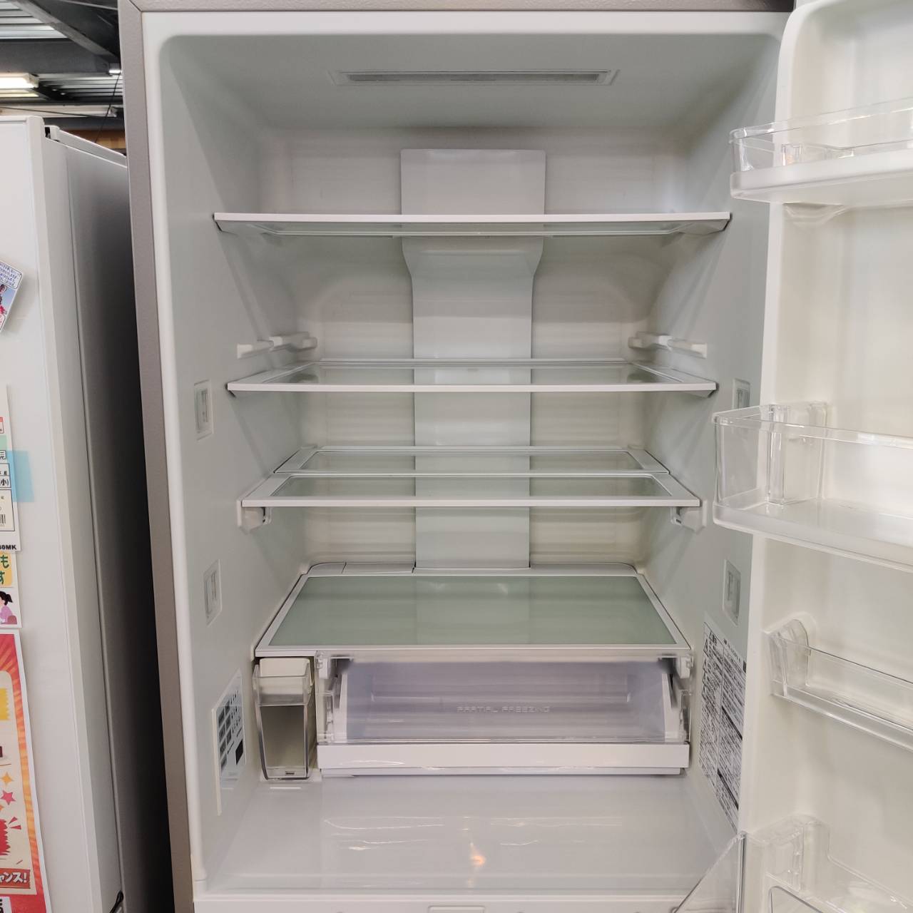 Panasonic 450L 22年製 5ドア冷凍冷蔵庫 NR-E458PX が入荷！｜微凍結 